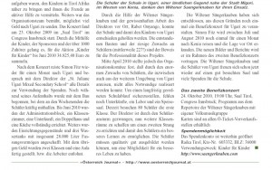 Österreich Journal vom 03.08.2010: Kinder für Kinder zum Quadrat (2/2)