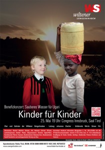 Benefizkonzert Kinder für Kinder - Unser Plakat 2014